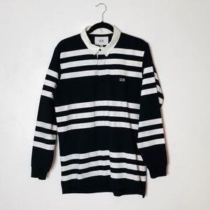 DOPE Long Sleeve Rugby Polo